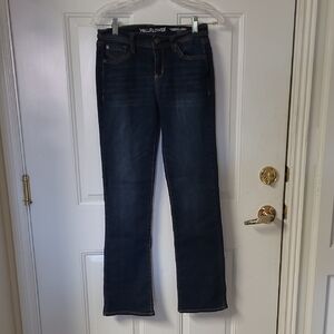 Wallflower Dark Indigo Straight Leg Jeans for Women